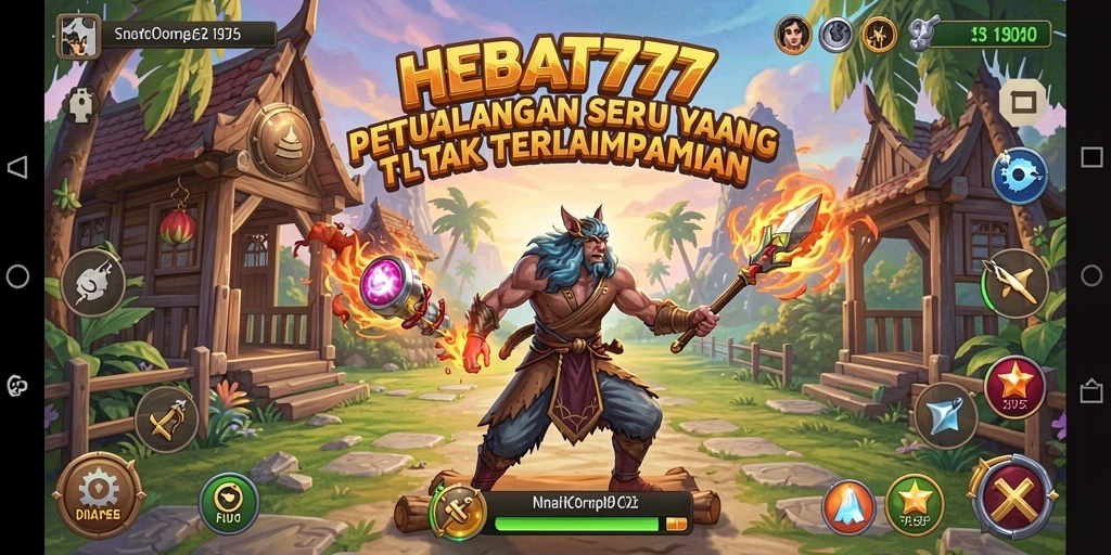 Screenshot HEBAT777 menampilkan aksi petualangan yang mendebarkan.