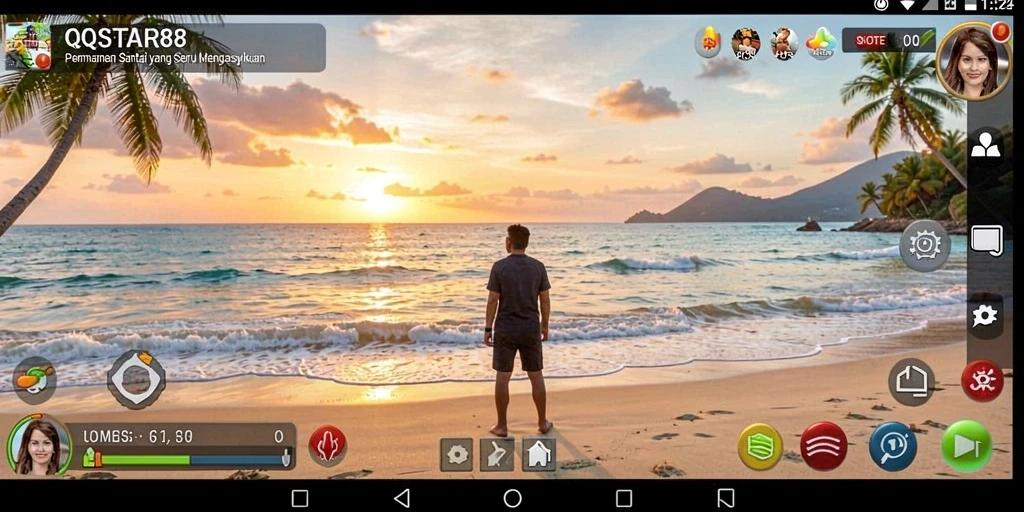 Tampilan gameplay <strong>QQSTAR88</strong> yang menarik dan penuh warna.