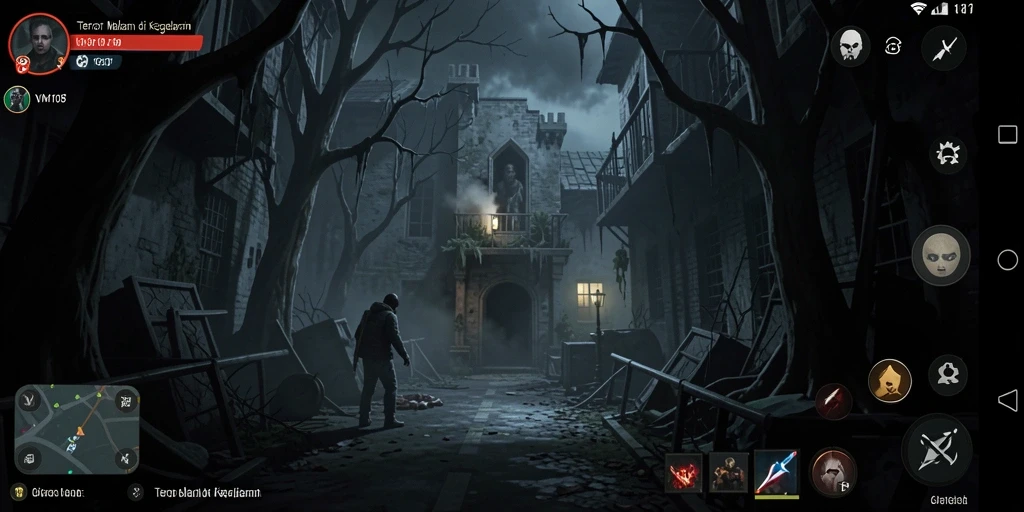 Tampilan mencekam dari gameplay VM108 yang penuh teror.
